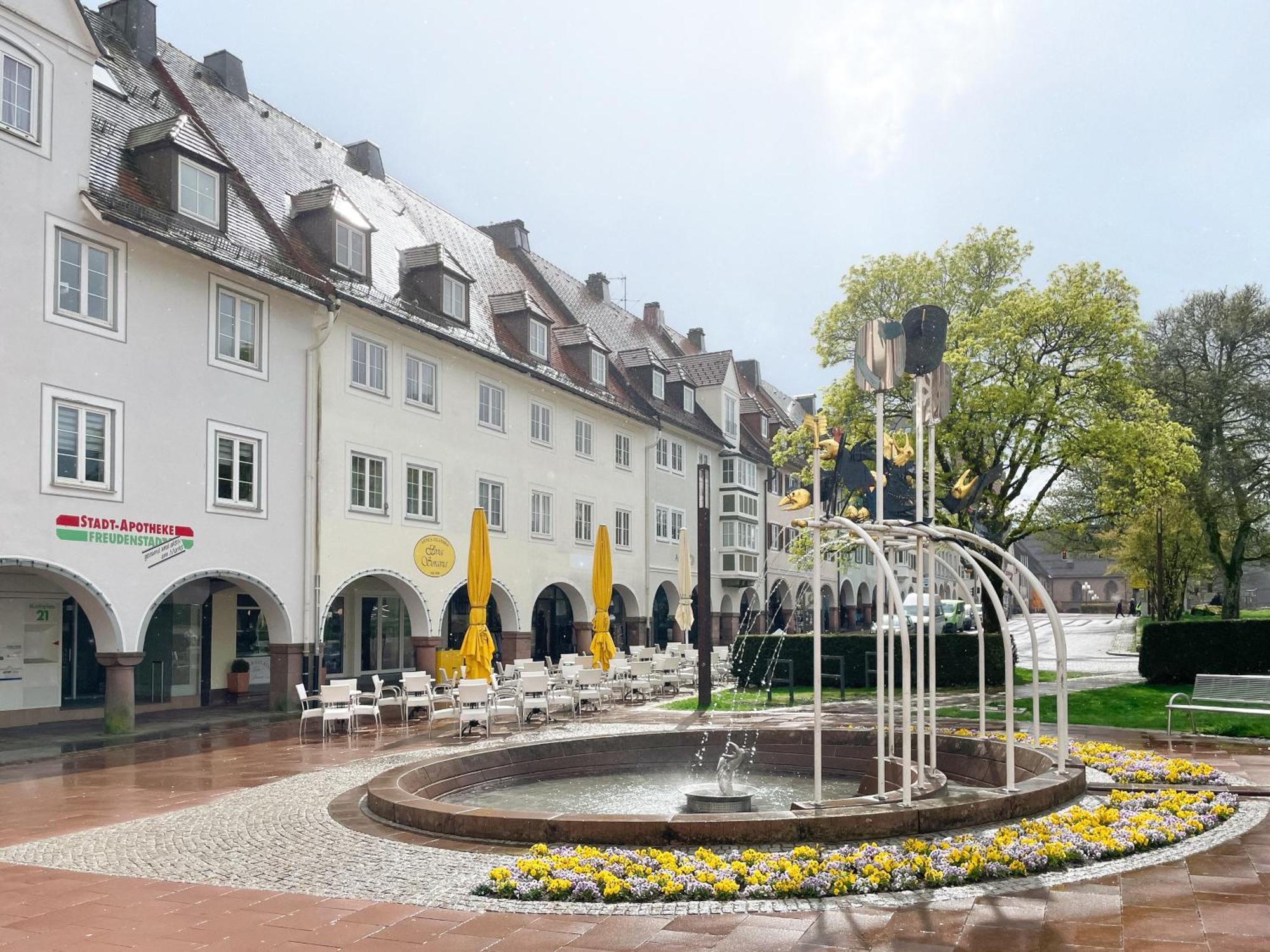 Markt 22 Am Marktplatz Landesgartenschau ฟรอยเดนชตัดท์ ภายนอก รูปภาพ